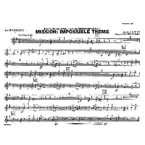 MISSION:IMPOSSIBLE THEME 分谱 第二小号