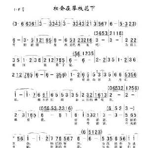 相会在攀枝花下_民歌简谱