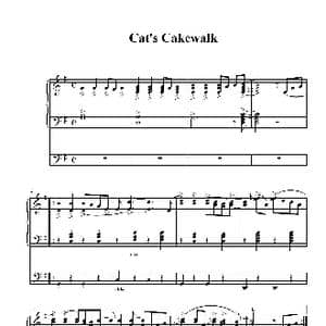 猫之步态舞_歌谱投稿_词曲: 根据DAVID钢琴曲改编