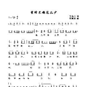 蜜蜂不嫌花儿小_歌谱投稿_词曲:丁恩昌 何振京