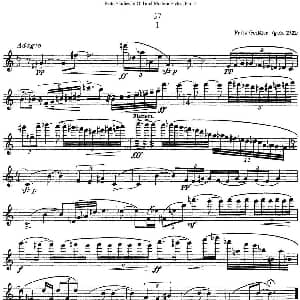 长笛曲谱 | 斯勒新老风格长笛练习重奏曲 第二部分 NO.37 Siegfried Thiele S. 斯勒