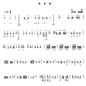 琵琶谱 | 寿亭侯 古曲 王仲乐演奏谱