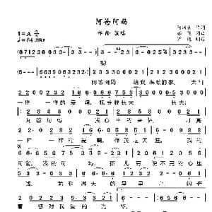 阿爸阿妈_歌曲简谱_词曲:阿斯满 祁隆