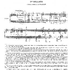 Ballade No.3 in A flat Major Op.47 钢琴谱 肖邦 chopin曲 柯尔托教学版