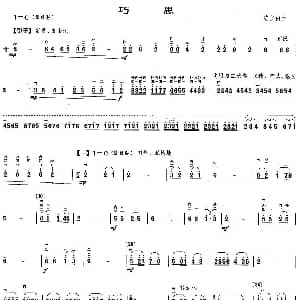 二胡谱 | 巧思 陈宝田