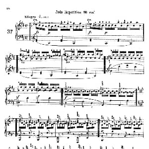 School of the Virtuoso Op.365 钢琴谱 卡尔 车尔尼