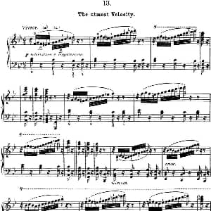 50首车尔尼Op.740钢琴手指灵巧技术练习曲 钢琴谱 车尔尼