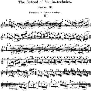 小提琴谱 | 史拉迪克小提琴技术练习 第3册 Ⅲ