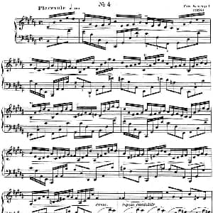 斯克里亚宾 钢琴练习曲 Op.8 No.4 Alexander Scriabin Etudes 钢琴谱 斯克里亚宾