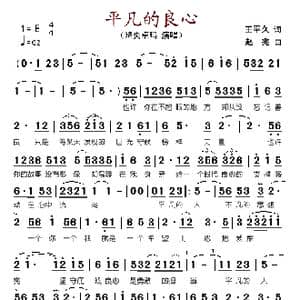 平凡的良心_歌谱投稿