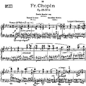 53首改编练习曲 钢琴谱 里奥鲍尔德 戈多夫斯基