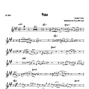 萨克斯谱 | Push Eb Part