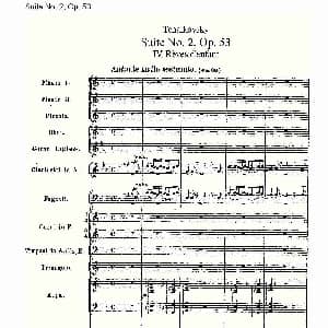 Suite No.2, Op.53 第二套曲,Op.53第四乐章