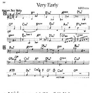 Very Early 钢琴谱