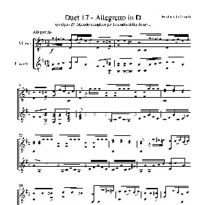 Metodo Completo Op.27 3 吉他谱 卡鲁里 Ferdinando Carulli