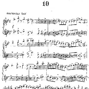 萨克斯谱 | Jazz Conception For Saxophone Duets 10 二重奏