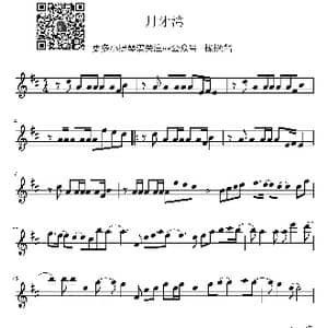飞儿乐队 月牙湾小提琴谱_歌曲简谱_词曲: 阿沁