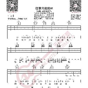 好妹妹乐队 往事只能回味 吉他谱_歌曲简谱