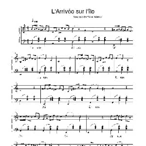 手风琴谱 | L’Arrivée sur l’le 扬 提尔森