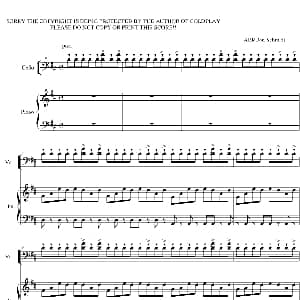 LOVE STORY MEETS VIVA LA VIDA 大提琴 钢琴