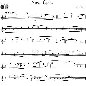 萨克斯谱 | Nova Bossa Leslie Searle