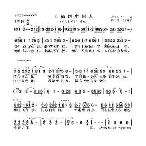 幸福的中国人_歌曲简谱_词曲:田玉龙 田玉龙