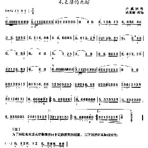 毛主席的光辉 三弦