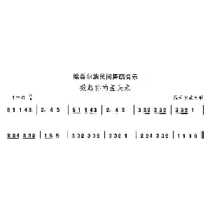 掀起你的盖头 维吾尔族舞蹈 中国民族民间舞曲选
