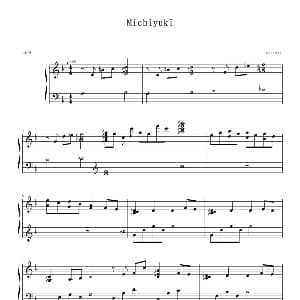 Michiyuki 钢琴谱 尾浦游纪
