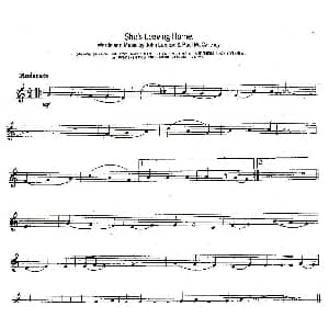 萨克斯谱 | She's Leaving Home