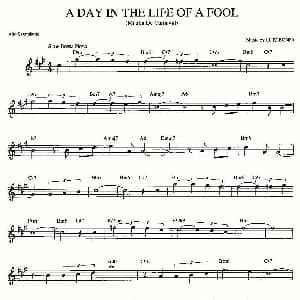 萨克斯谱 | A DAY IN THE LIFE OF A FOOL
