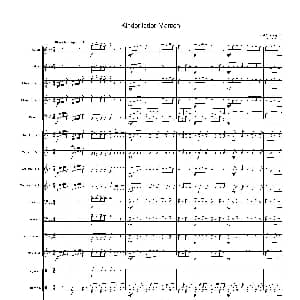 Kinderlieder Marsch 总谱 卡尔 迈克尔 齐雷尔