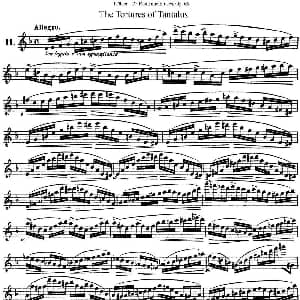 长笛曲谱 | 25首浪漫练习曲作品66号 NO.11 Kohler 柯勒