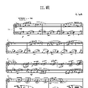 第4钢琴奏鸣曲PianoSonataNo.4_歌曲简谱_词曲: 葛清