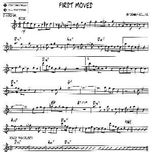 萨克斯谱 | FIRST MOVES jazz系列萨克斯谱 sonny rollins