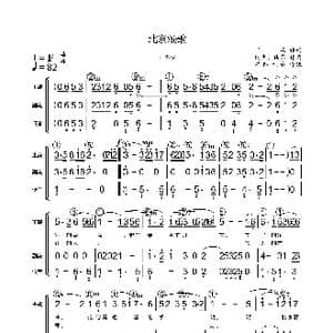 北京颂歌_歌谱投稿_词曲:洪源 田光 傅晶