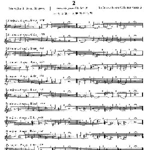 长笛曲谱 | 初级练习之2 Alphonse Ludec Debutant Flutiste 莫伊斯Moyse