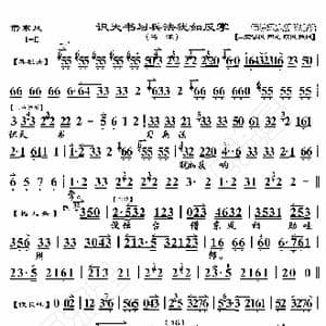 借东风 识天书习兵法犹如反掌_歌曲简谱_词曲:暂无 恒流星制谱