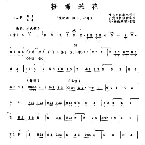 粉蝶采花 唢呐 轻三六调 汕头地区潮乐创作研究组整理