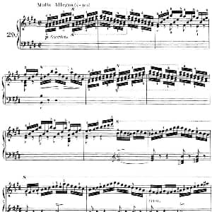 40首车尔尼Op.299钢琴快速练习曲 钢琴谱 车尔尼