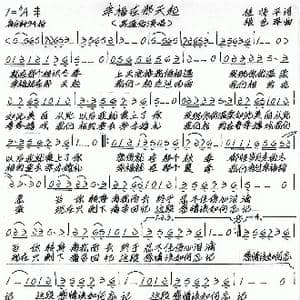 幸福在那天起_歌谱投稿_词曲:桂将平 张艺军