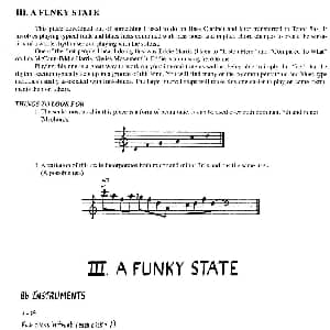 萨克斯谱 | A FUNKY STATE