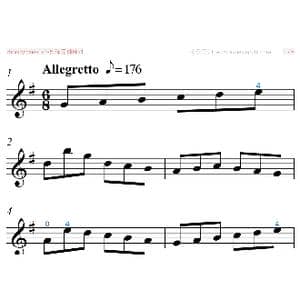 塞夫契克练习曲No.1_歌曲简谱_词曲: 塞夫契克