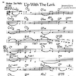 Up With The Lark 钢琴谱