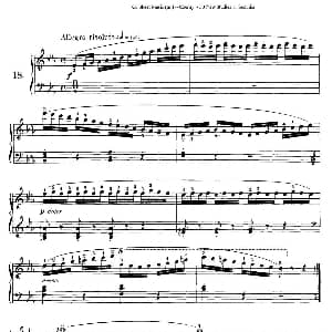 Czerny 30 New Studies 18 钢琴谱 Czerny