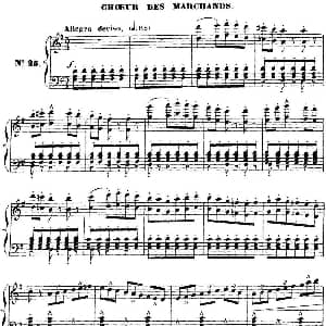 Carmen for Solo Piano 钢琴谱 乔治 比才