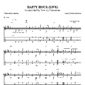 tommy emmanuel happy hour live 吉他谱