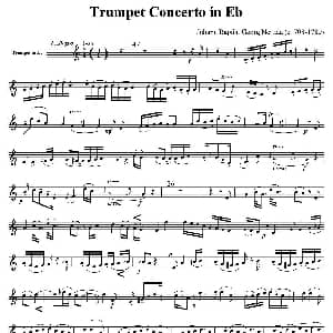 bE大调小号协奏曲 奈鲁达