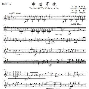 中国军魂_歌谱投稿