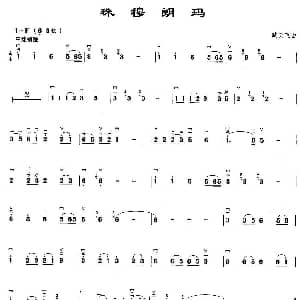 二胡谱 | 珠穆朗玛